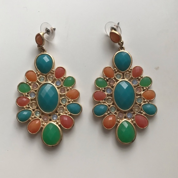 DONATING 8/1! | Boho colorful earrings - Picture 2 of 4